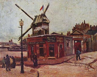 Moulin du le Galette Vincent Van Gogh